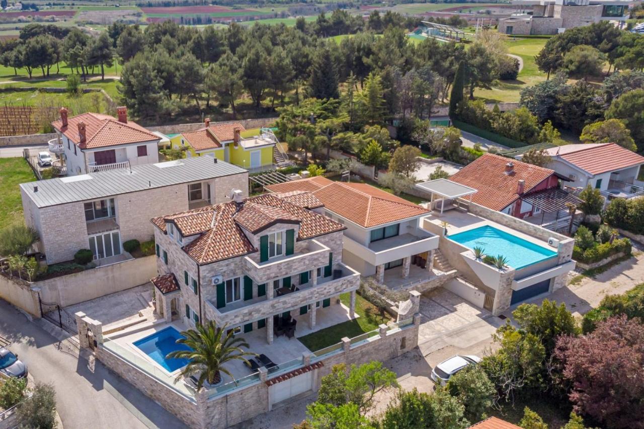 Villa Milena With Pool And Sea View Crveni Vrh Exterior foto