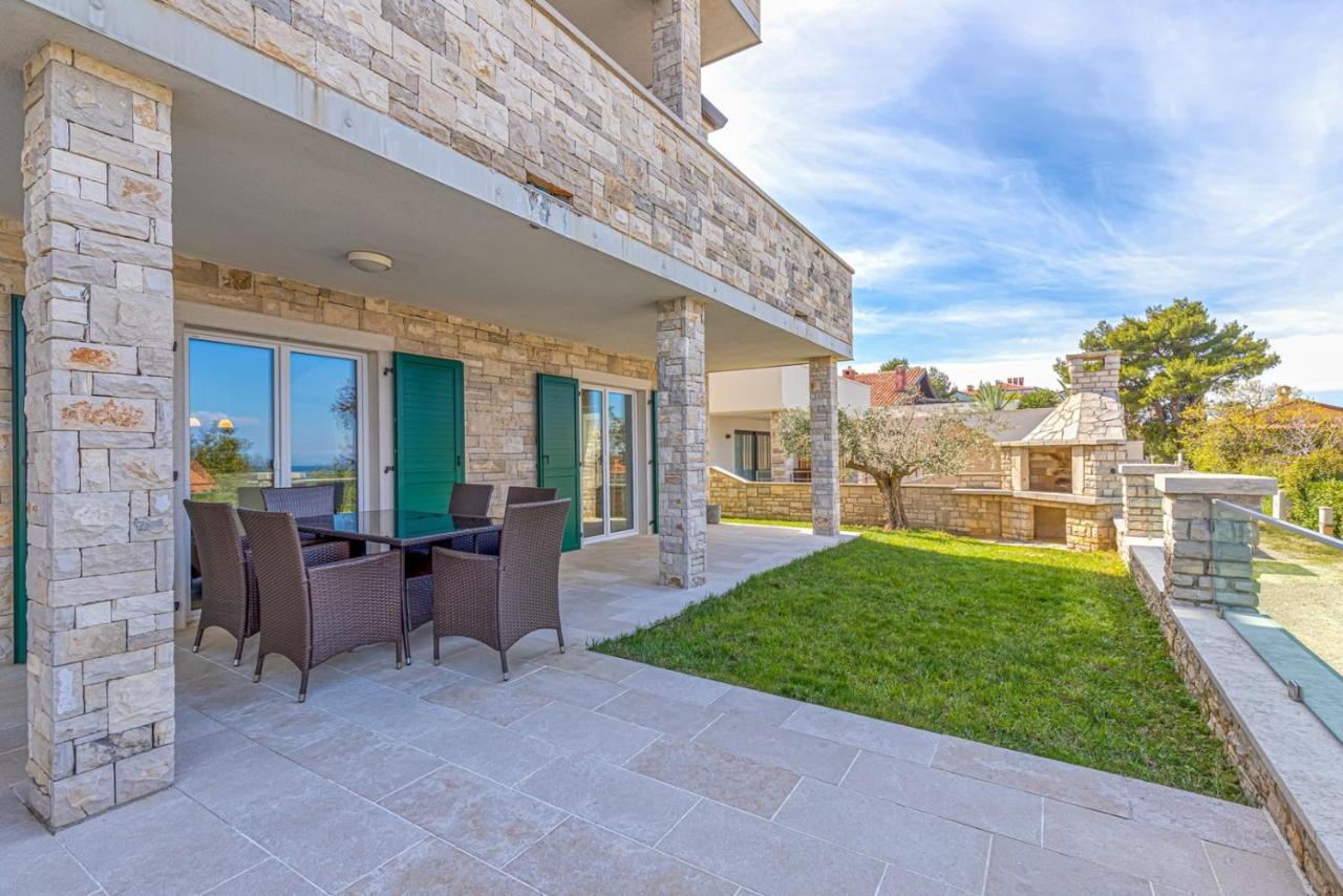 Villa Milena With Pool And Sea View Crveni Vrh Exterior foto